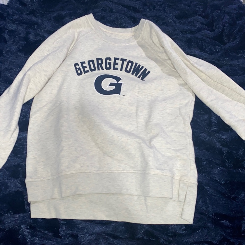 Georgetown university crew neck